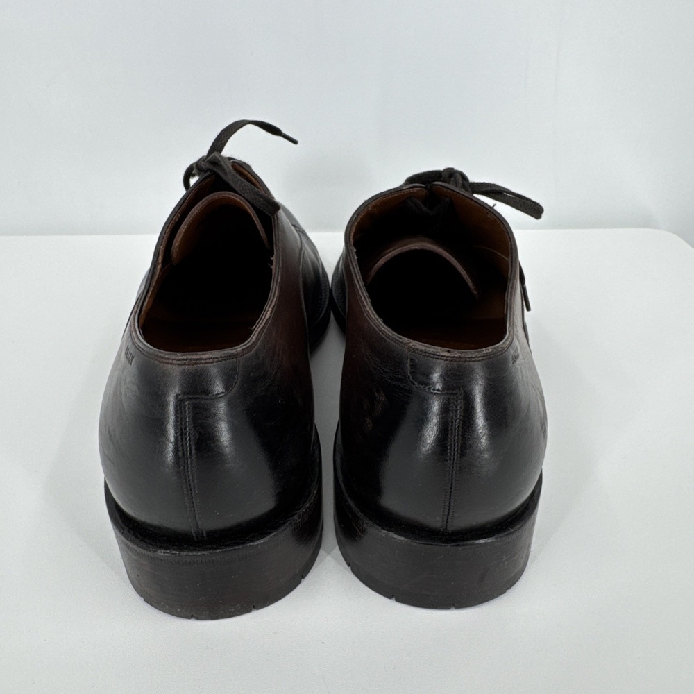 Bally Of Switzerland Injected-Sole Oxford US 7D Dark Brown Leather Cap Toe - Picture 4 of 11